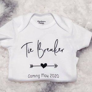 tie breaker onesie